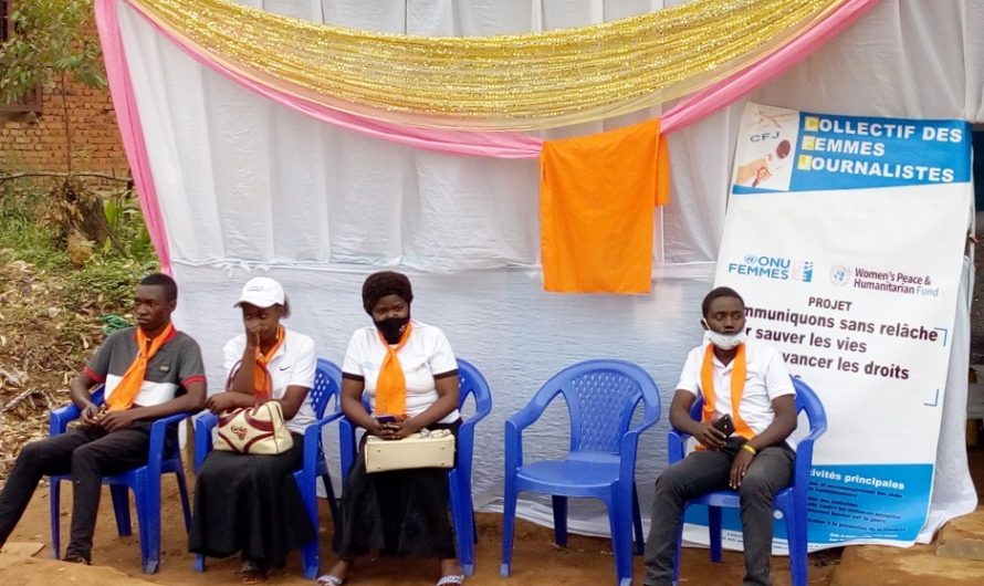 CFJ : Un Club d’Ecoute Salama sensibilise à « Oranger le quartier Rughenda » à Butembo (16 jours d’activisme)